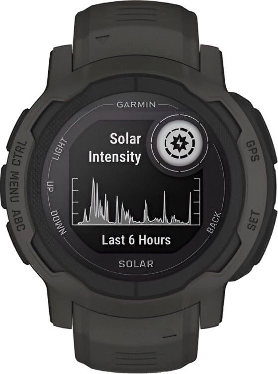 Смарт-часы Garmin Instinct 2 Solar Standard Edition - 45 mm, Черный