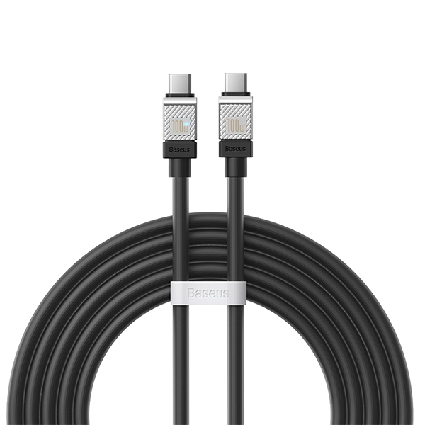 Кабель Baseus Coolplay Series Fast Charging Cable USB Type-C 100W 2 м, Черный
