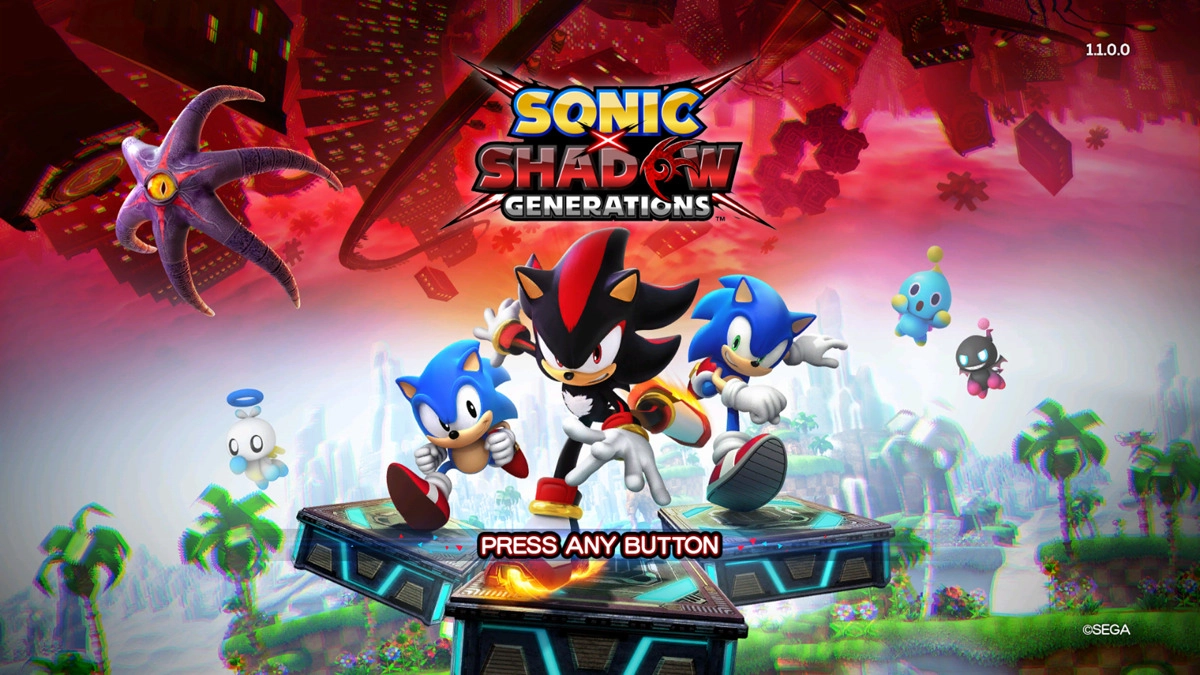 Игра Sonic x Shadow Generations (NS2)