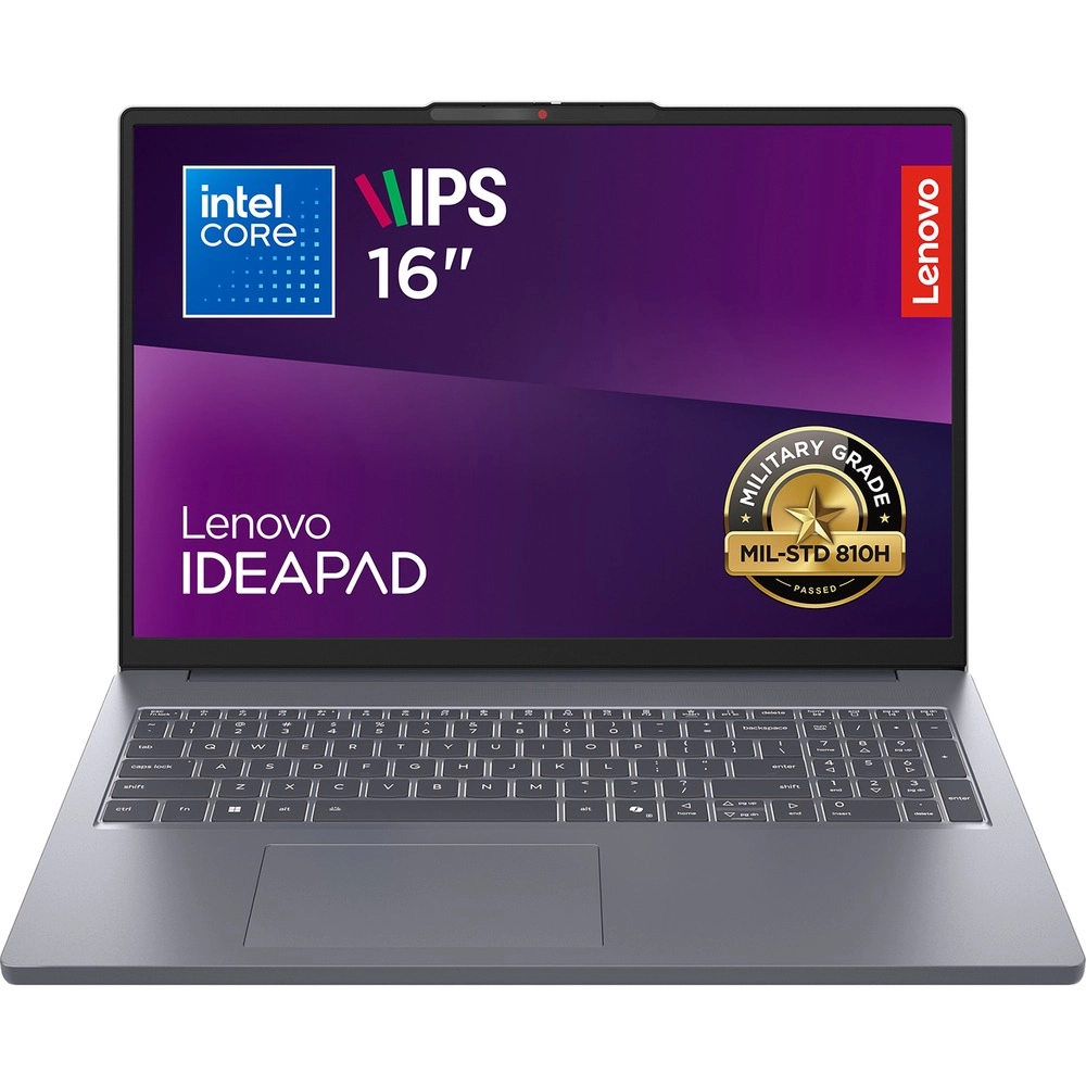 Ноутбук Lenovo IdeaPad Slim 3 16IRH10 16", Intel Core i5, 16/512 GB, Intel UHD Graphics (83K2000WRK) Серый
