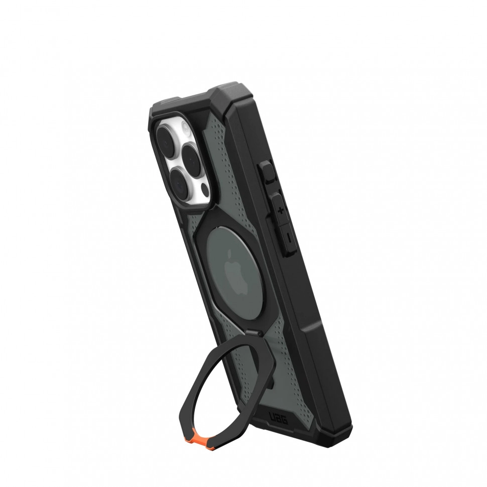 Чехол UAG Plasma XTE для iPhone 16 Pro, черный/оранжевый