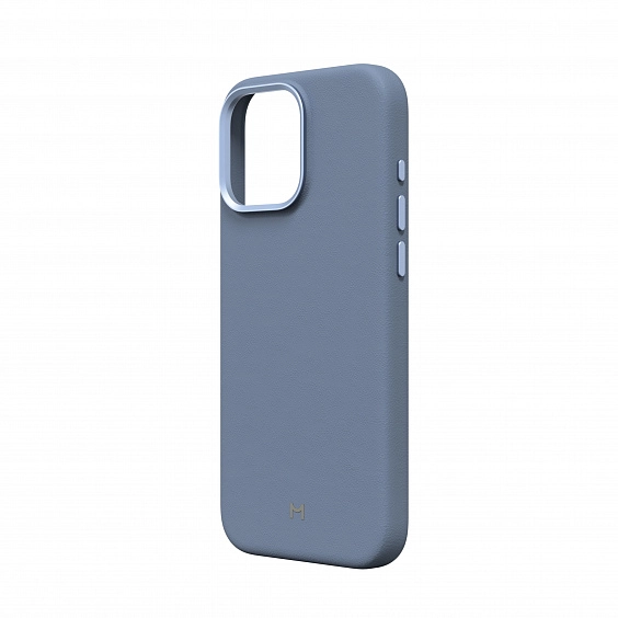Чехол для iPhone 16 Pro Max Eco Leather Case Cobalt