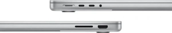 Ноутбук Apple MacBook Pro 16" M3 Max (2023) 16C CPU/40C GPU, 128 ГБ RAM, 1 ТБ SSD, Silver (Z1AJ0019J; Z1AJ000MB)