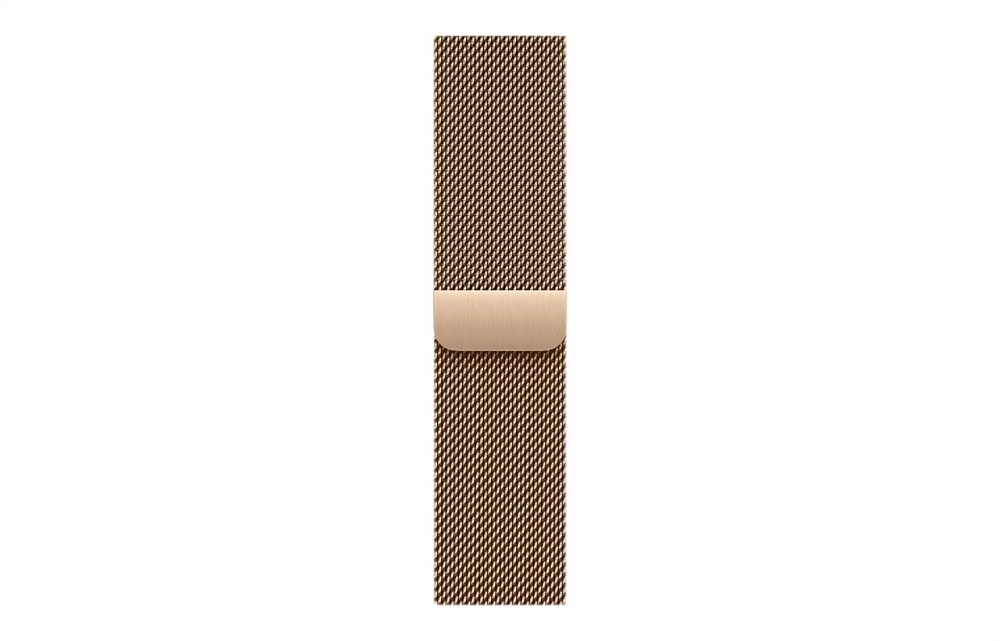 Смарт-часы Apple Watch S11 - 46 mm Titanium Gold case | Gold Milanese Loop, S/M