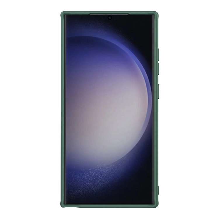Чехол Nillkin для Samsung S24 Ultra Frosted Shield Pro, Темно-зеленый