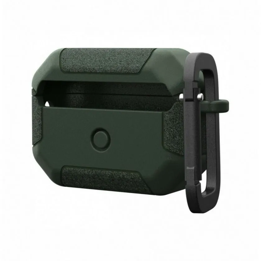 Чехол + карабин UAG Scout Case для Apple AirPods Pro 2 Оливковый