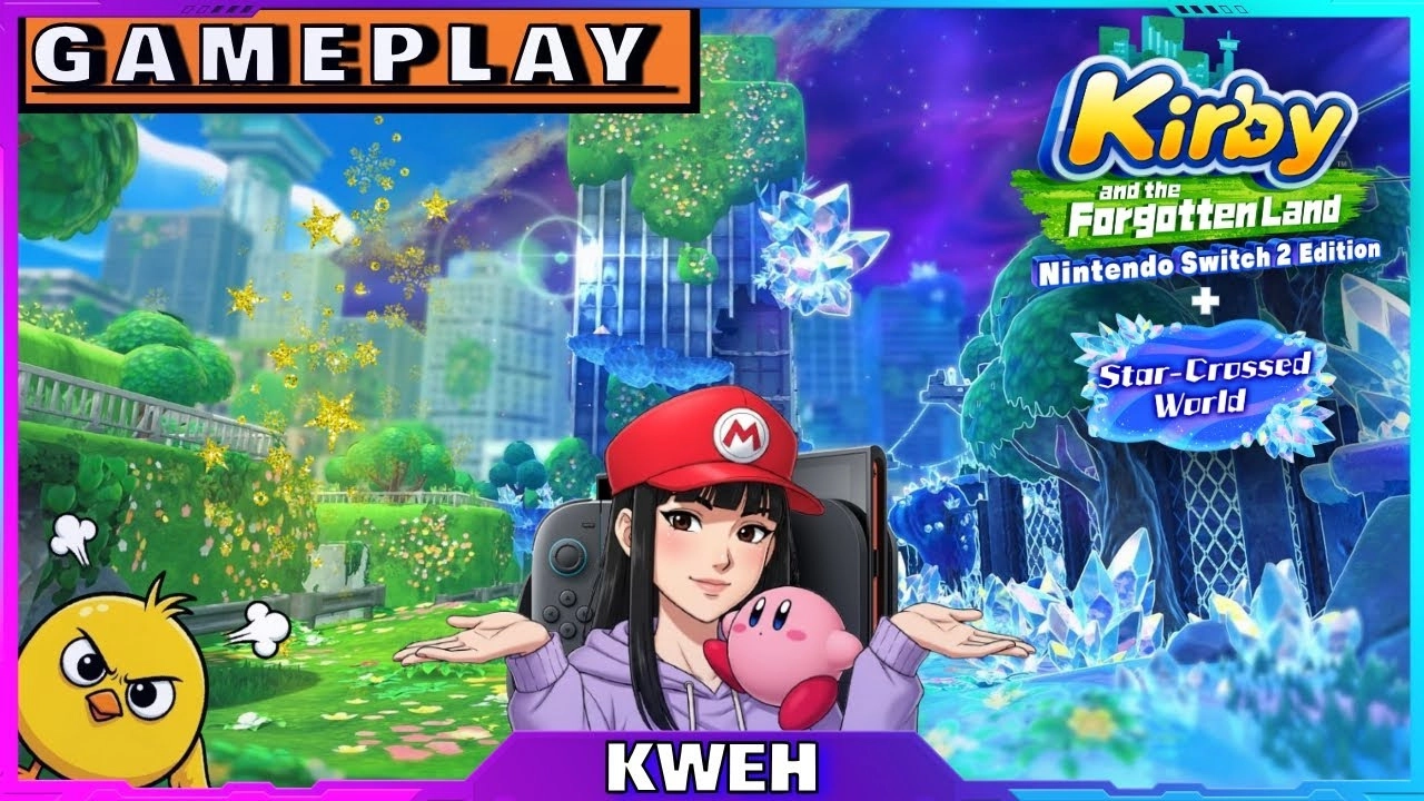 Игра Kirby and the Forgotten Land + Star-Crossed World (NS2)