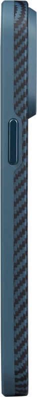 Чехол Pitaka MagEZ Pro 4 для iPhone 15 Pro, Кевлар, сине-черный (KI1508PPA)