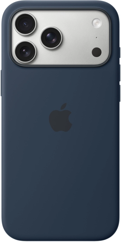 Чехол Apple для iPhone 17 Pro Max Silicone MagSafe, Темно-синий
