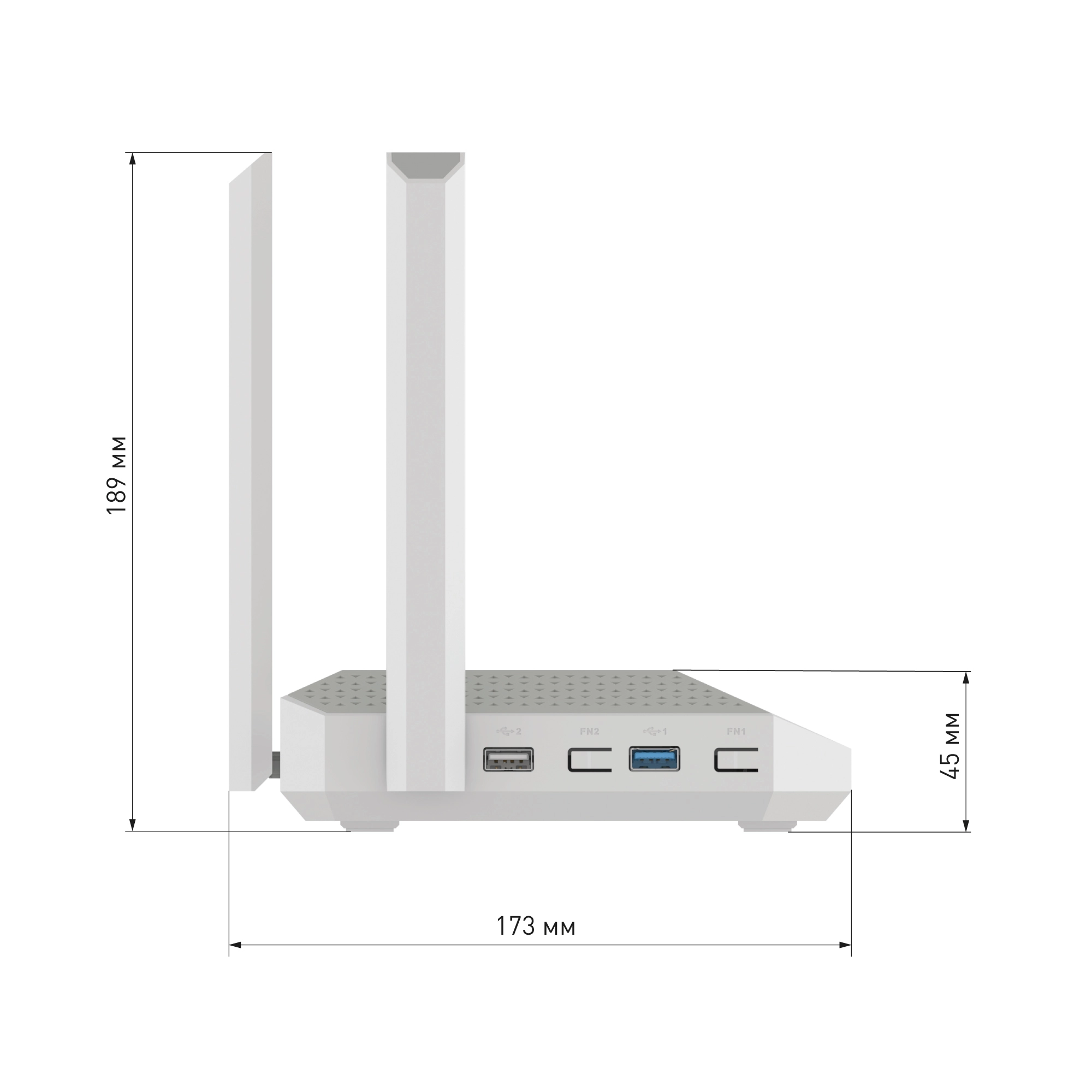 Wi-Fi роутер Netcraze Ultra (NC-1812)