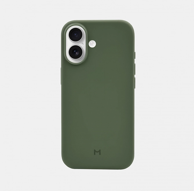 Чехол Magssory для Apple iPhone 17, силикон, с магнитами, с MagSafe, Green