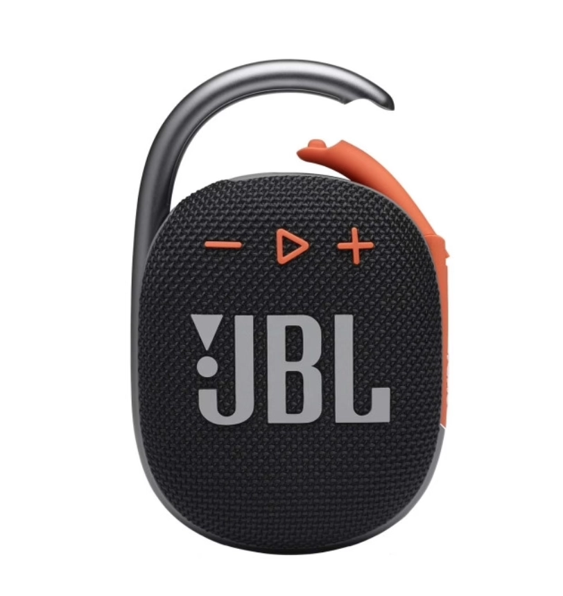 Портативная колонка JBL Clip 4 Black-Orange