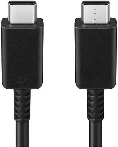 Кабель Samsung USB Type-C, 5А, 1,8 м, черный
