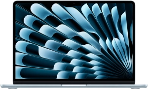 Ноутбук Apple MacBook Air 13" M4 (2025) 10C CPU/10C GPU, 32 ГБ RAM, 512 ГБ SSD, (Sky Blue | Небесно-голубой)