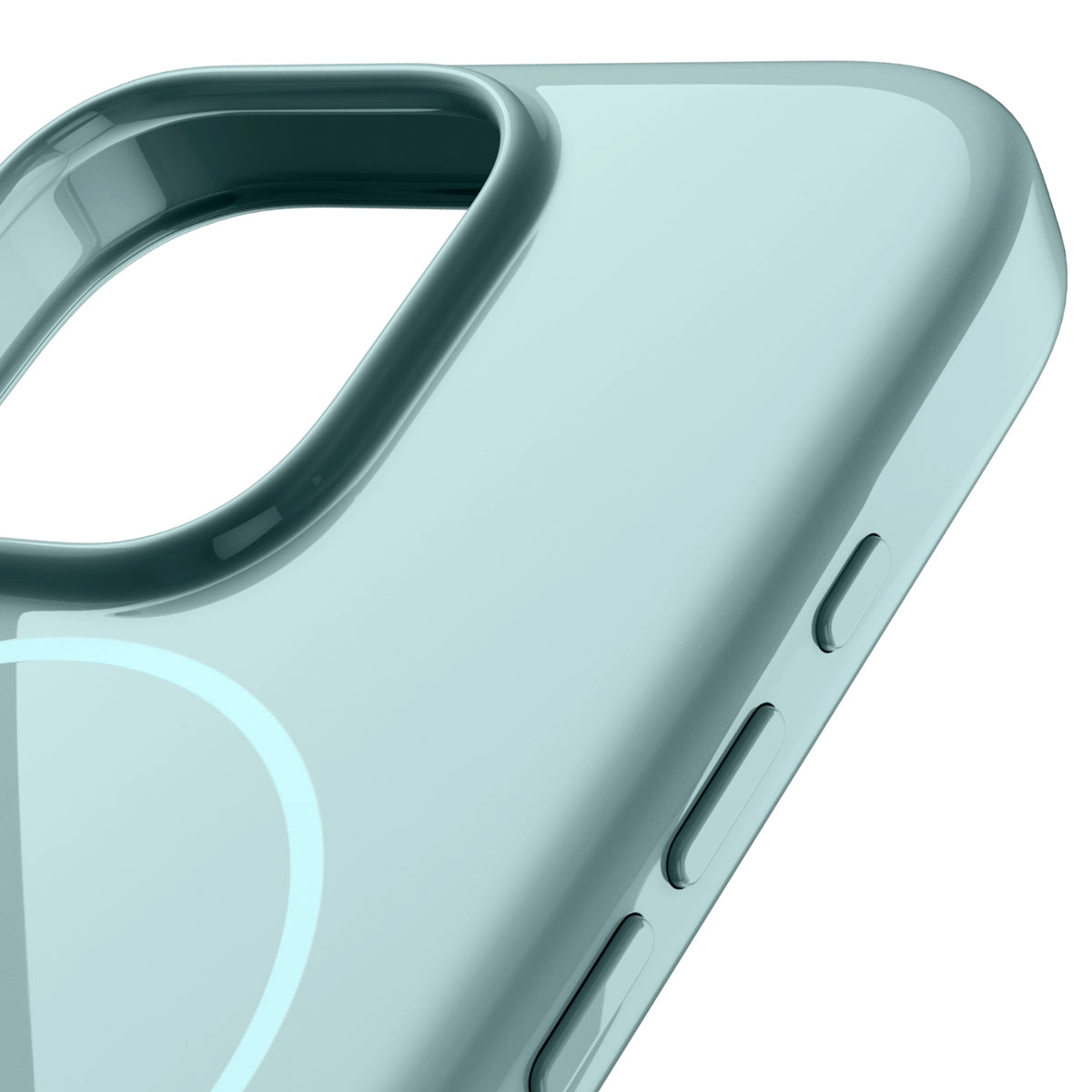 Чехол с поддержкой MagSafe Beats для iPhone 16 Pro Max (Голубой | Riptide Blue)