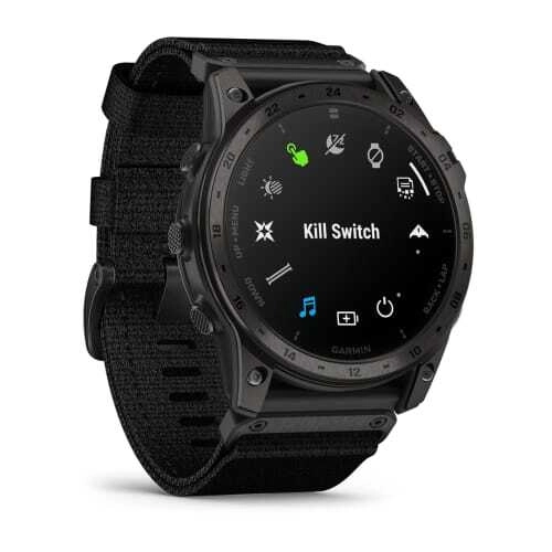 Смарт-часы Garmin Tactix 7 Amoled Edition - 51 mm, черный с черным нейлоновым ремешком