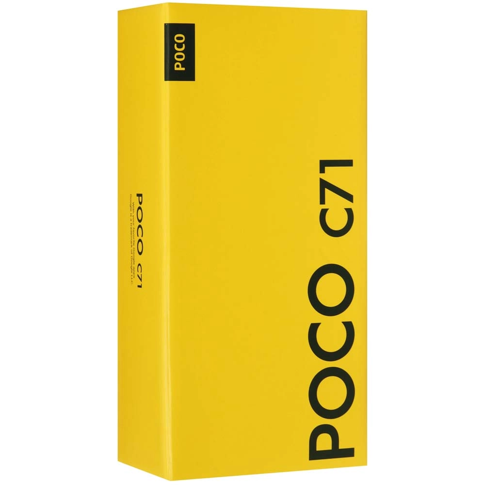 Смартфон Xiaomi Poco C71 4/128 ГБ, черный (Black) 25028PC03G