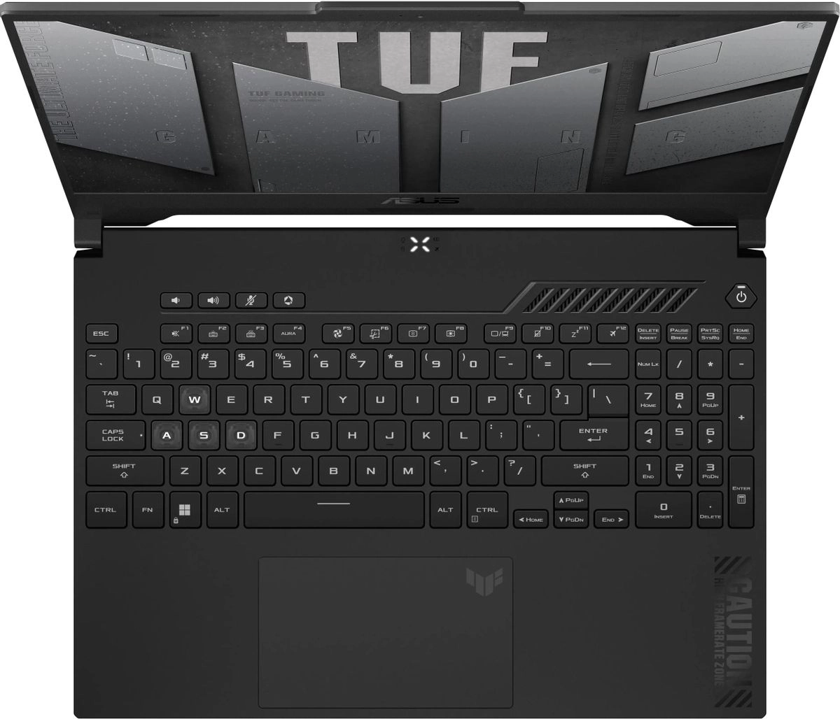 Ноутбук Asus TUF Gaming F15 15.6" (Intel Core i7 12700H, 32ГБ DDR4, 1ТБ SSD, RTX 4070) (90NR0FV7-M003H0)