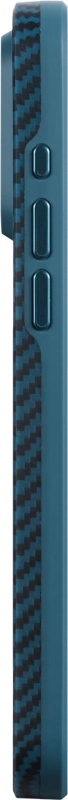 Чехол Pitaka MagEZ Pro 4 для iPhone 15 Pro, Кевлар, сине-черный (KI1508PPA)