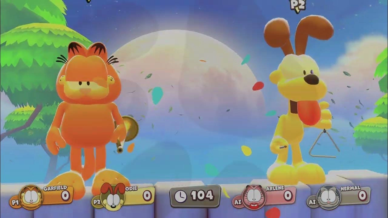Игра Garfield Lasagna Party, русские субтитры (PS5)