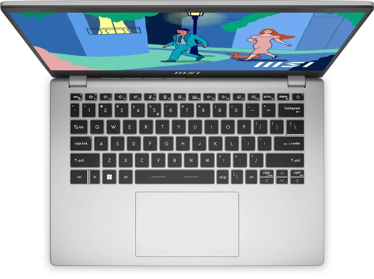 Ноутбук MSI Modern 14 14" (Intel Core i5-1235U/16 ГБ/512ГБ SSD) (9S7-14J111-689)