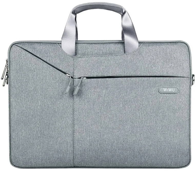 Сумка для Macbook WIWU 15.4-16" Gent Business handbag, серый