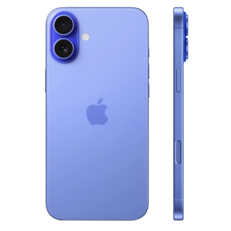 Смартфон Apple iPhone 16 eSim 128 ГБ Синий