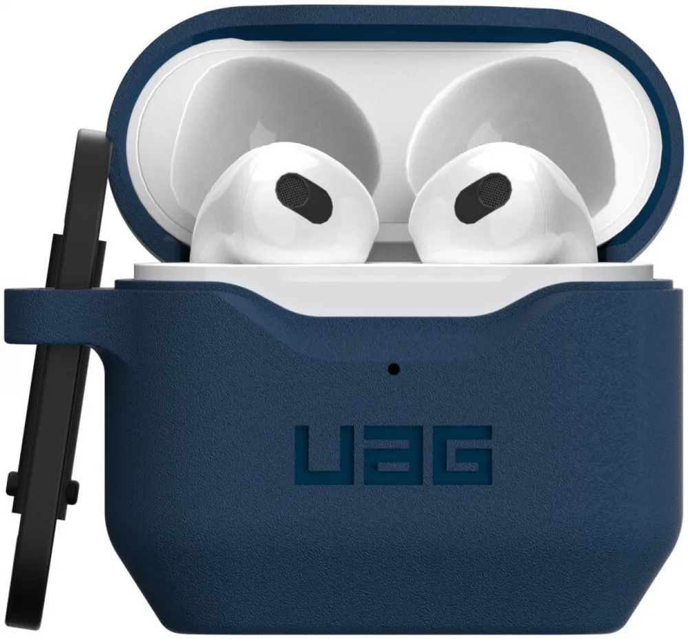 Чехол + карабин UAG Scout Case для Apple AirPods 3 Темно-синий
