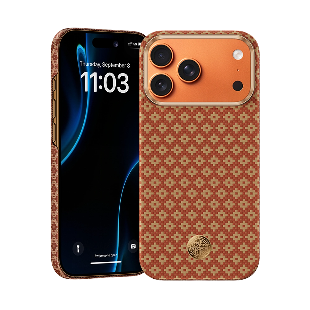 Чехол кевларовый Benks ArmorAir ArmorGrid iPhone 17 Pro Max Золото