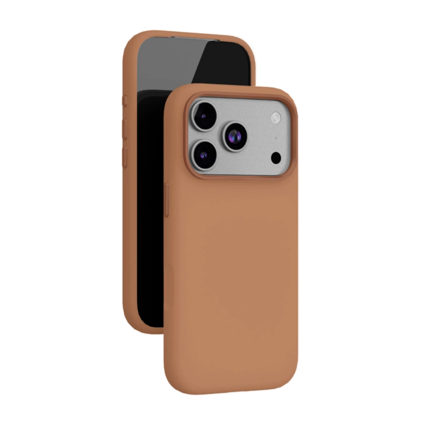 Силиконовый чехол MagSafe VLP Aster Pro Case для iPhone 17 Pro, Мокко