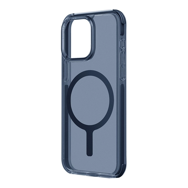 чехол Uniq для iPhone 15 Pro  Combat AF Smoke Blue (MagSafe)