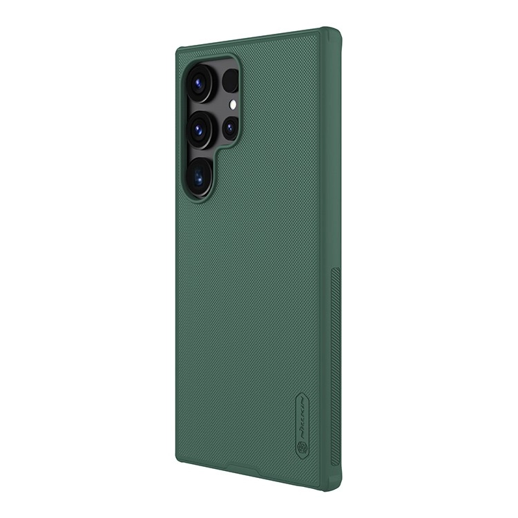 Чехол Nillkin для Samsung S24 Ultra Frosted Shield Pro, Темно-зеленый