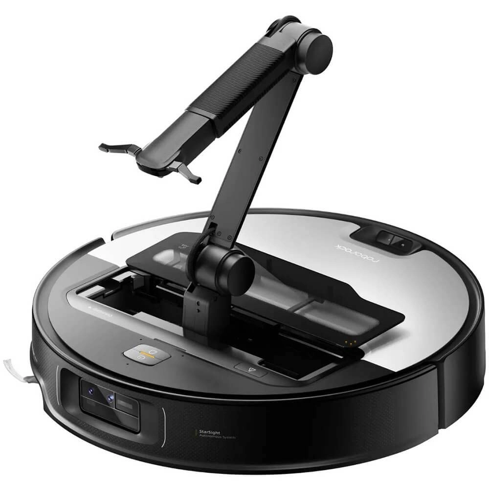 Робот-пылесос Roborock Saros Z70 с механической рукой OmniGrip и станцией самоочистки Серебристый
