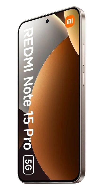 Смартфон Xiaomi Redmi Note 15 Pro 5G | 8/256 ГБ (Титановый | Titanium) (Global Version)