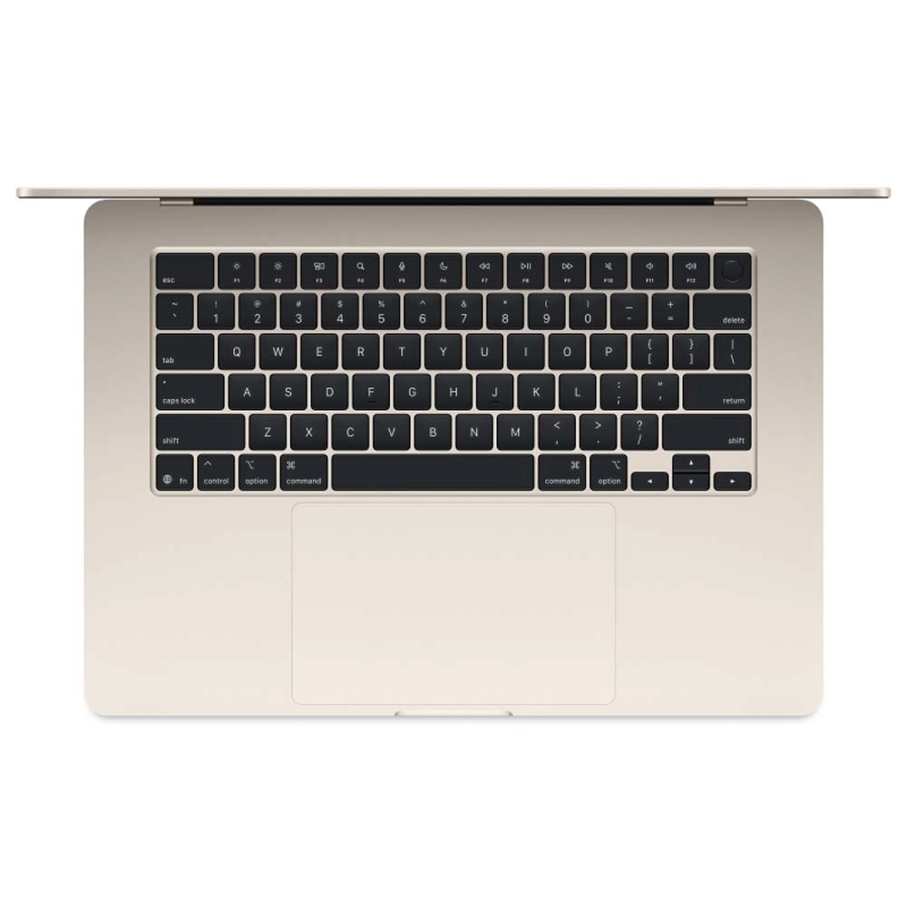 Ноутбук MacBook Air 15" M4 (2025) 10C CPU/10C GPU, 16 ГБ RAM, 512 ГБ SSD, (Starlight | Сияющая звезда)