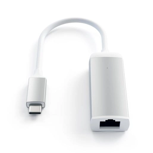 Адаптер Satechi USB-C / Ethernet серебристый (ST-TCENS)