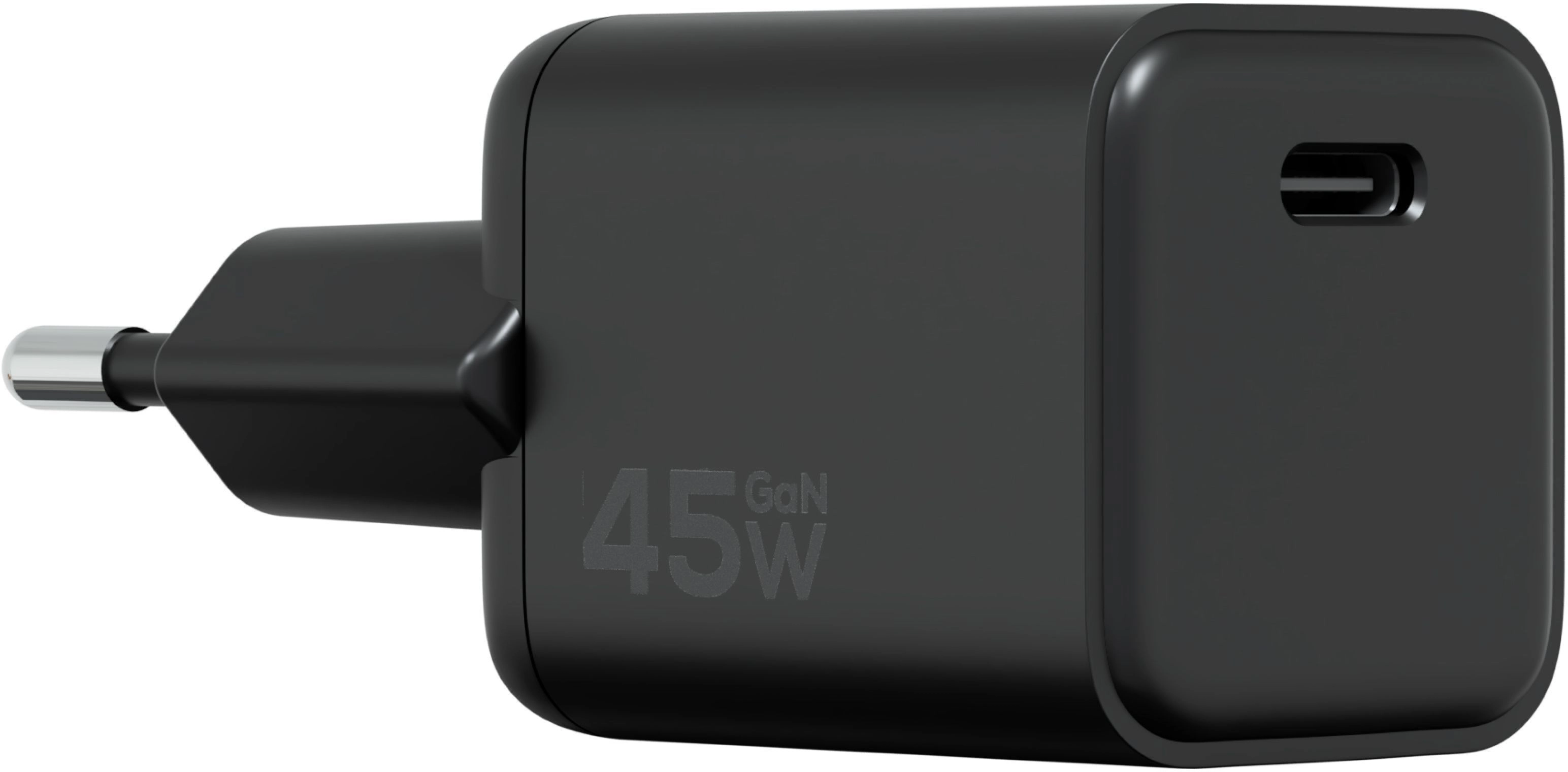 Компактное сетевое зарядное устройство Magssory Nano 45W GaN, чёрный