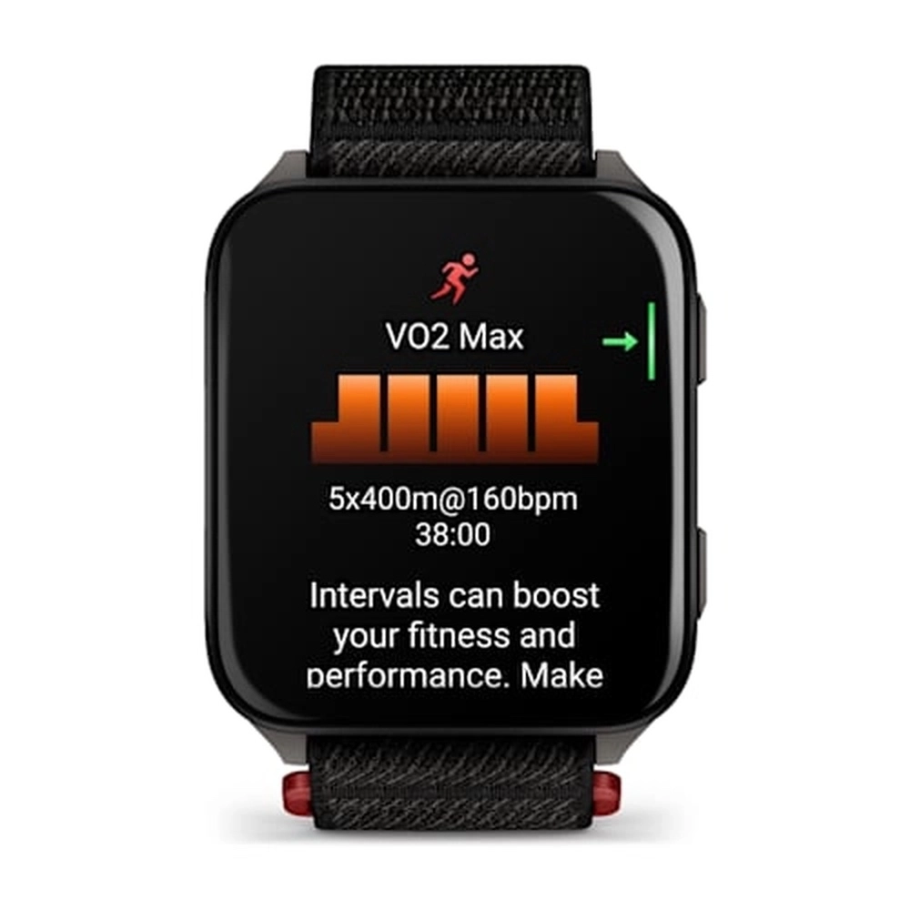 Смарт-часы Garmin Venu X1 - 51 mm, Черный с серой титановой крышкой, черный нейлоновый ремешок