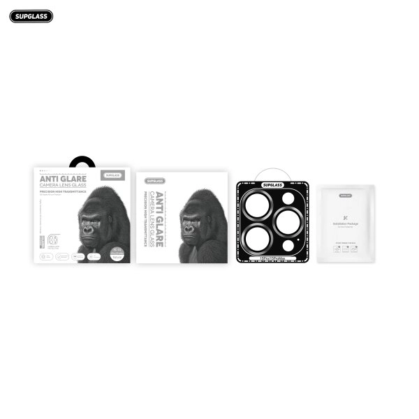 Защитное стекло для задней камеры Supglass SG-31 iPhone 17 Pro/17 Pro Max Голубой