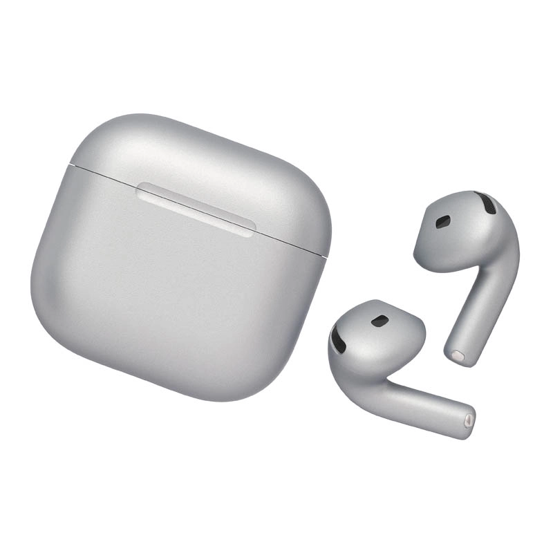 Наушники AirPods (4-го поколения, 2024) с шумоподавлением, Silver