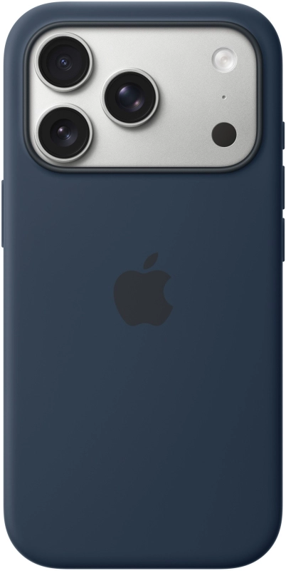 Чехол Apple для iPhone 17 Pro Silicone MagSafe, Темно-синий