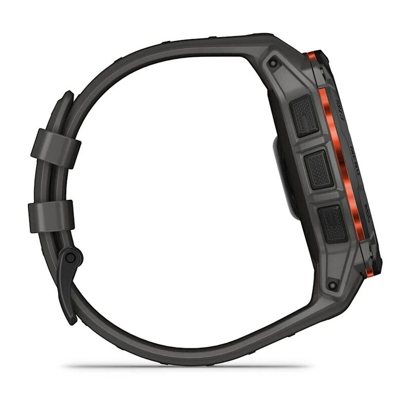 Смарт-часы Garmin Instinct 3 - 50 mm, Solar, Черный, угольно-черный ремешок