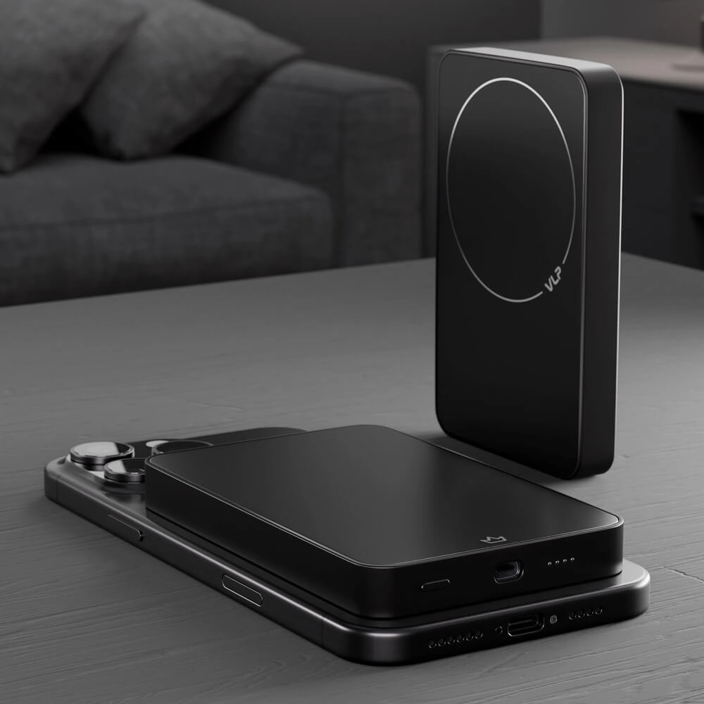 Внешний аккумулятор VLP Diamond Energy MagSafe 10000 мАч Black Titanium