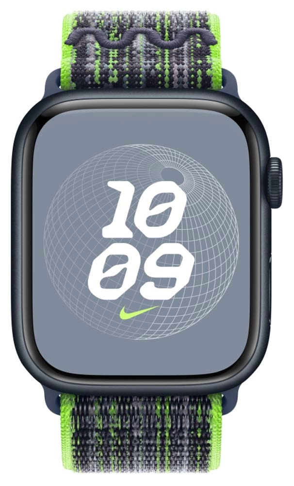 Ремешок для Apple Watch 45 мм, Sport Loop, цвет Blue Flame, (MTL43)