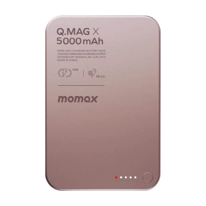 Внешний аккумулятор Momax Q.Mag X Battery Pack 5000mAh Розовый