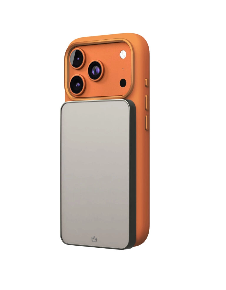 Силиконовый чехол MagSafe VLP Aster Pro Case для iPhone 17 Pro,  Оранжевый