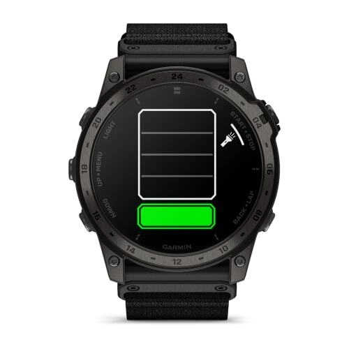 Смарт-часы Garmin Tactix 7 Amoled Edition - 51 mm, черный с черным нейлоновым ремешком