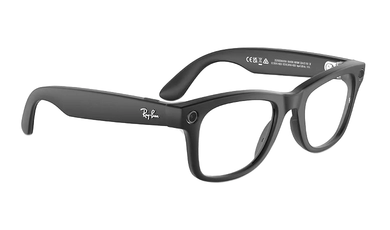 Смарт-очки Ray ban Wayfarer Matte Black / Transitions Graphite Green (RW4006) 601S/1M,  M