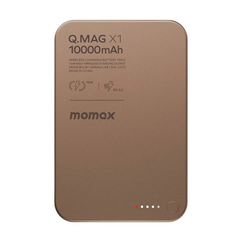 Внешний аккумулятор Momax Q.Mag X1 10000mAh Золотой