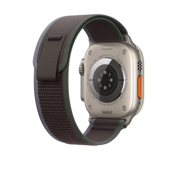 Ремешок для Apple Watch 49mm Trail Loop (S/M) - Сине-черный (MT613)